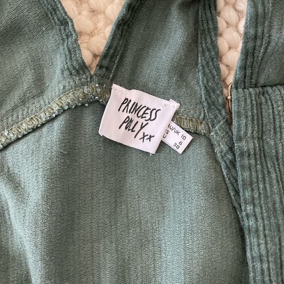 Princess Polly kacey overalls khaki - Picture 2 of 4